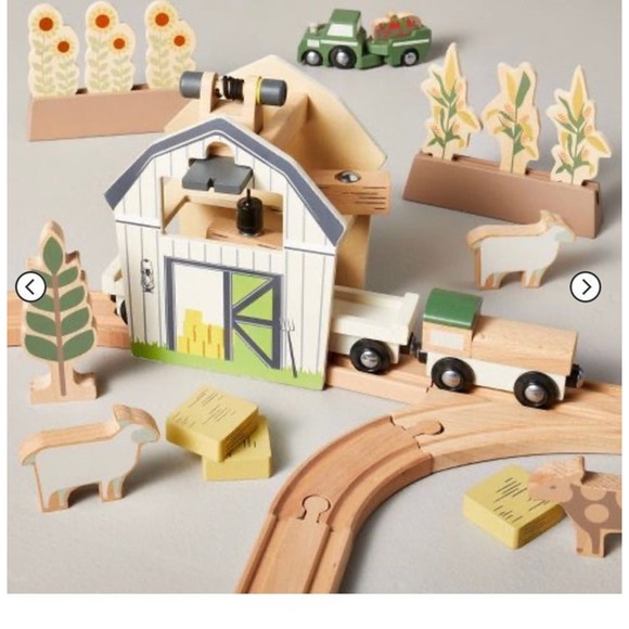 Hearth & Hand Toy Train Track Set, 84 pc, New in shipping box - Picture 4 of 4